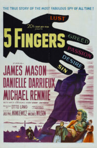Read more about the article 5 Fingers (1952)